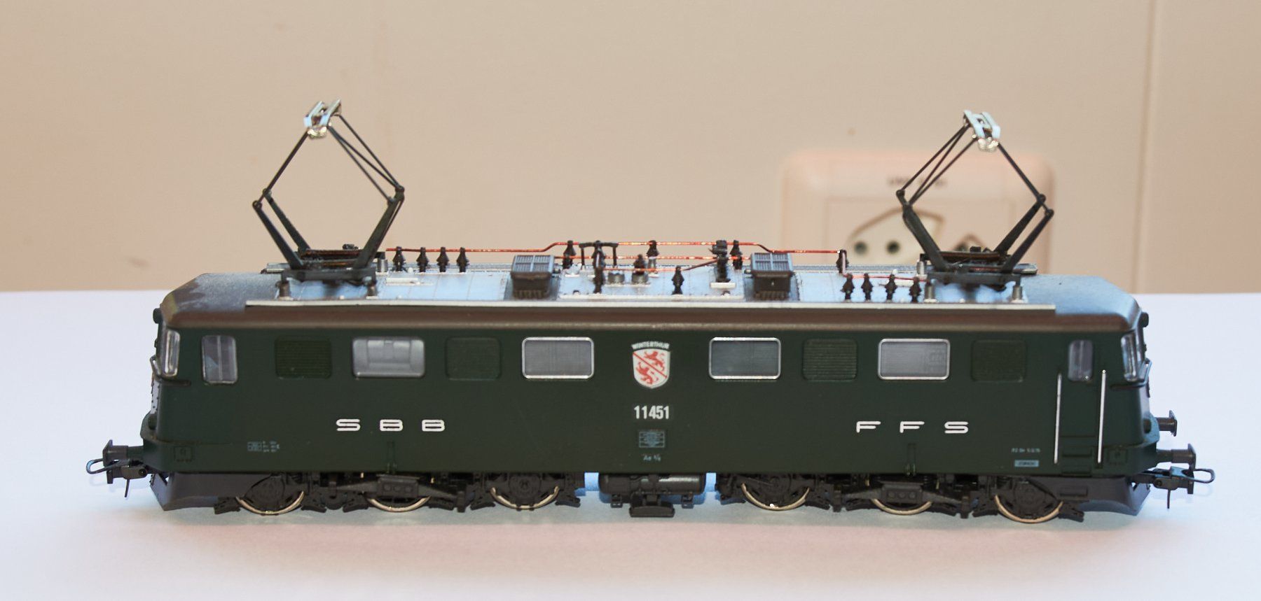Liliput Modelleisenbahnen: Ae 6/6 Winterthur H0 GS – Gebraucht aus Bauen von nepi04