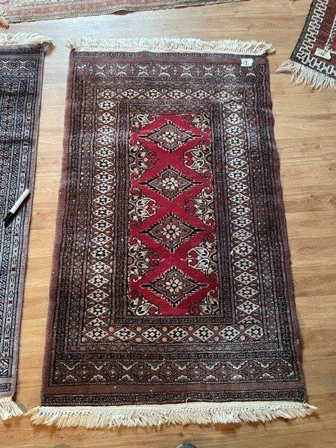 Tappeti: Teppich orientalisches Muster rot-braun 82 x 140 – Usato da Dietikon venduto da bru_cht6