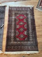 Teppich orientalisches Muster rot-braun 134 x 82