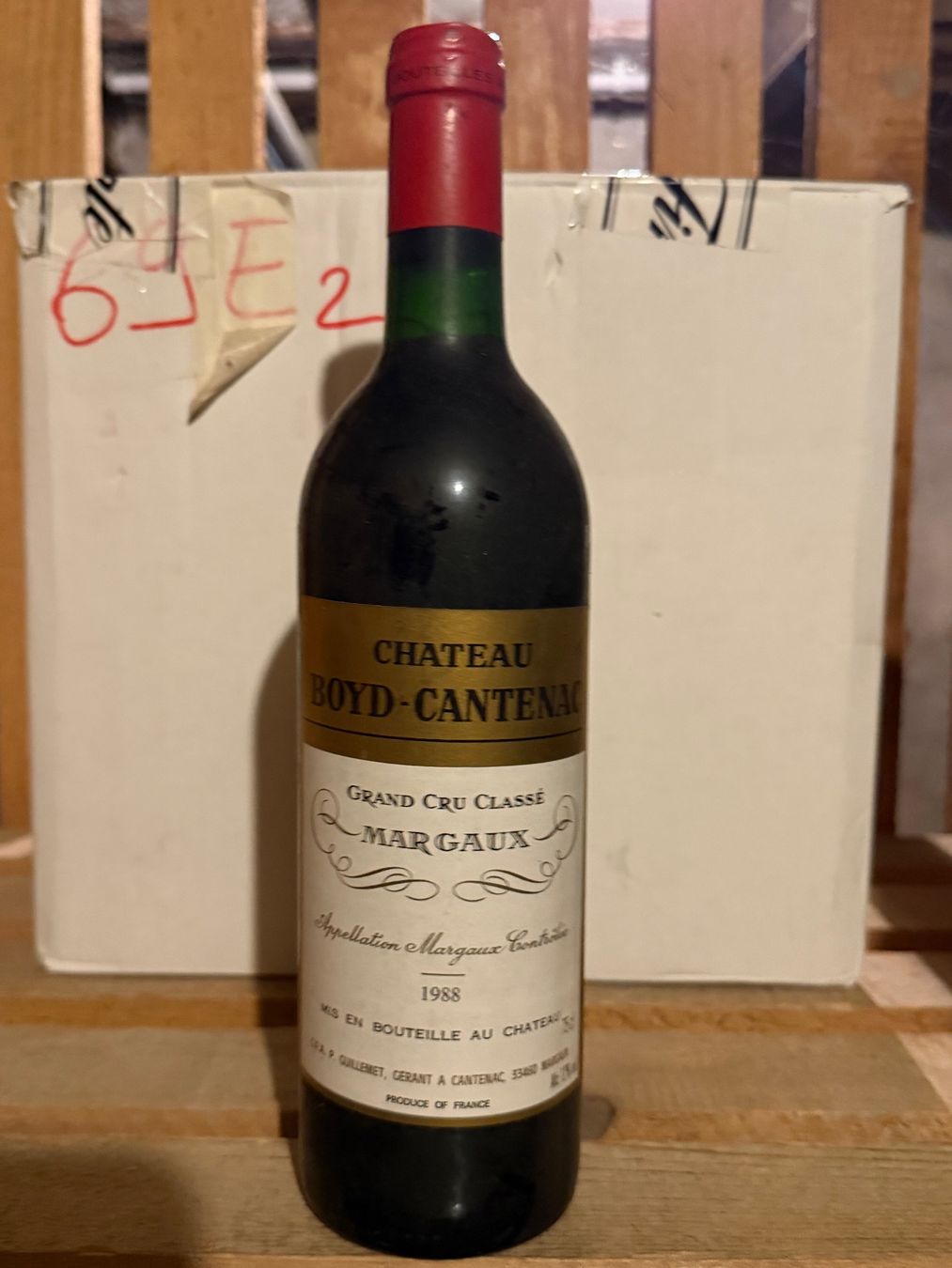Vino: Château BOYD-CANTENAC 1988 Margaux – Nuovo (secondo la descrizione) da Roche VD venduto da avediscipule