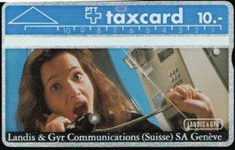 Taxcard K-91/54 mit Aufdruck Membership Card TCC GB (Dummy)