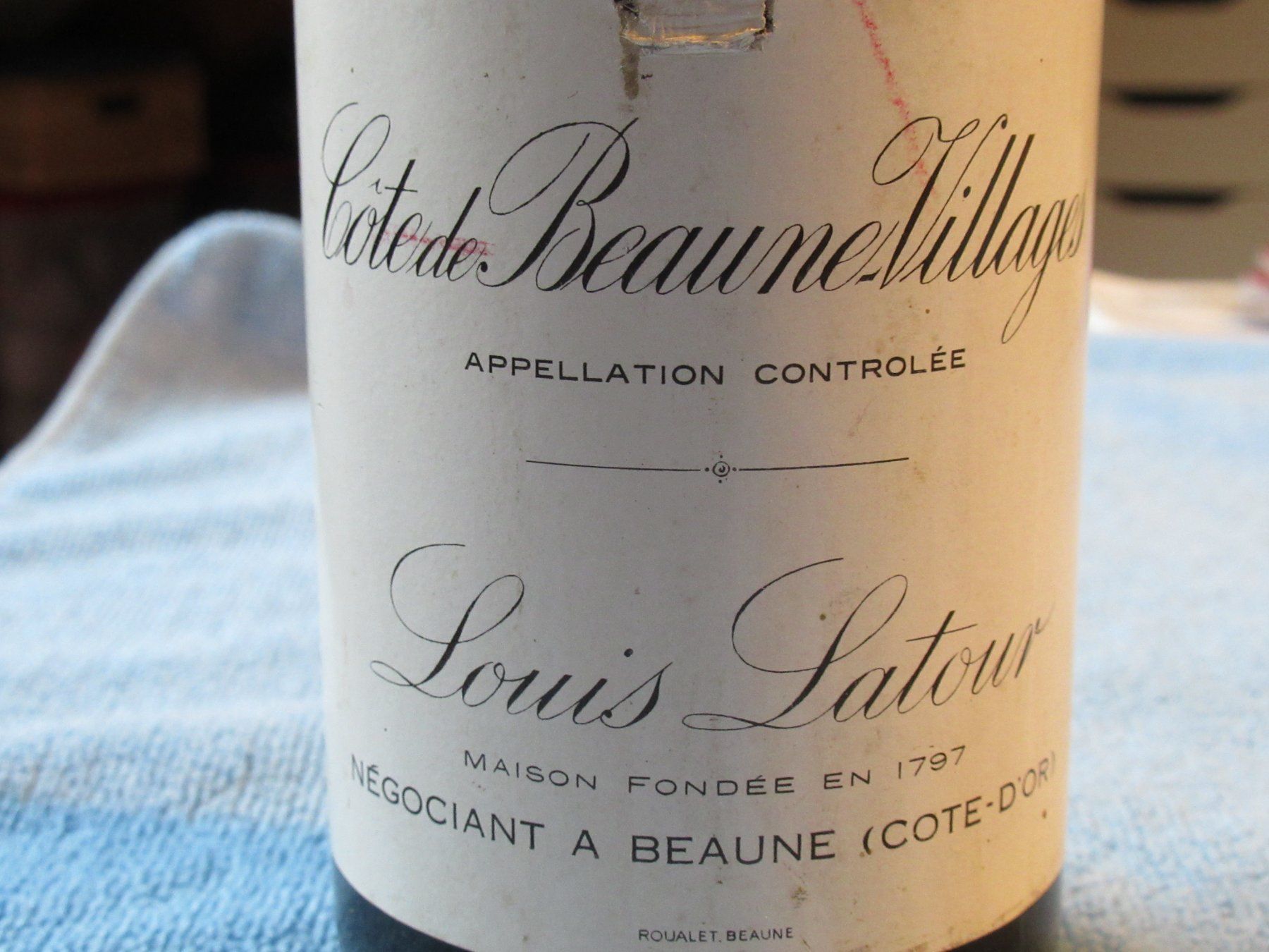 Vino: Cote de Beaune-Villages 1973 – Nuovo e nell'imballaggio originale da Goldiwil (Thun) venduto da klopfi59 1