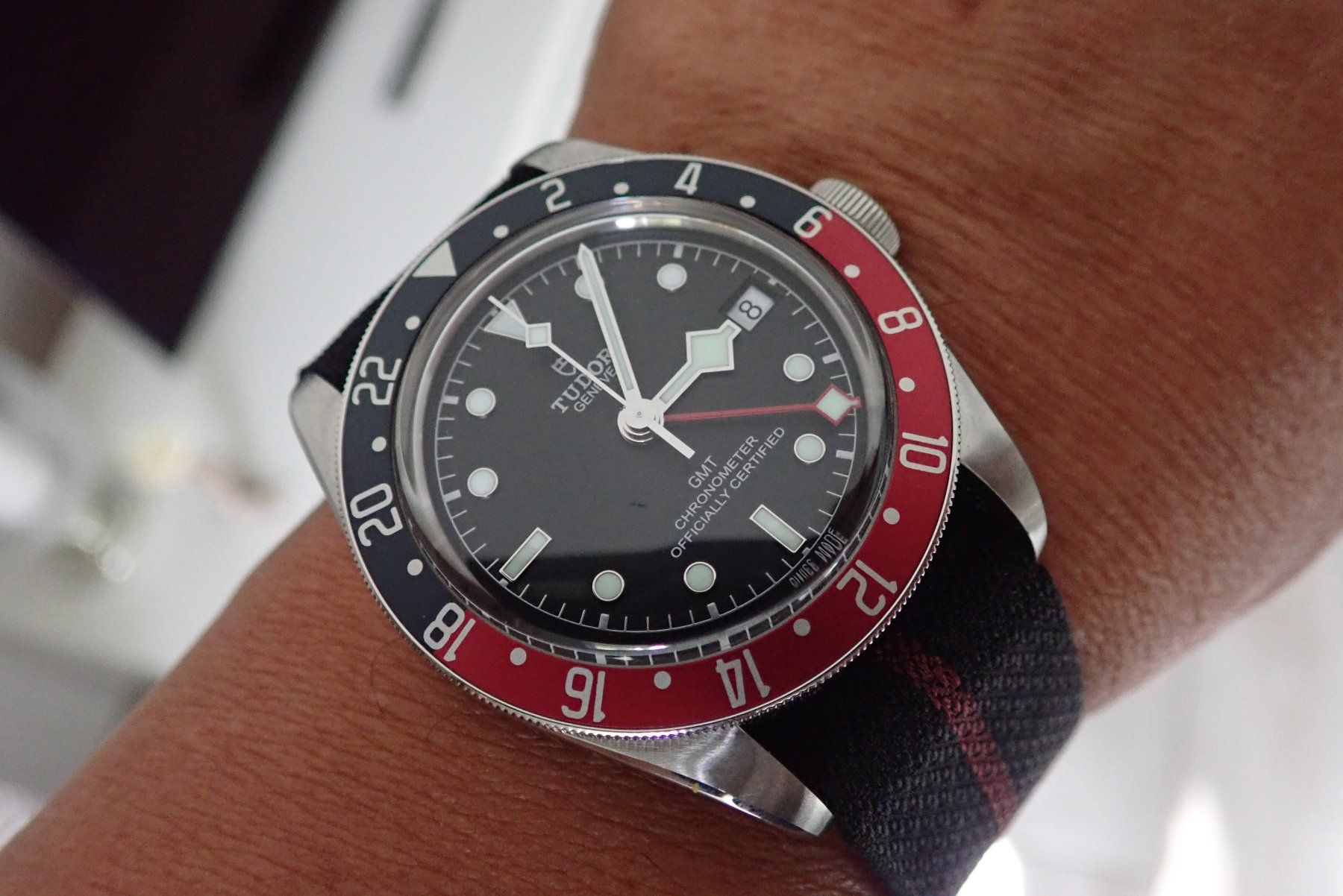 Tudor Orologi: TUDOR BLACK BAY GMT FULL SET AUTOMATIC CHRONOMETER – Usato da Wohlen AG venduto da kingwatcheshere