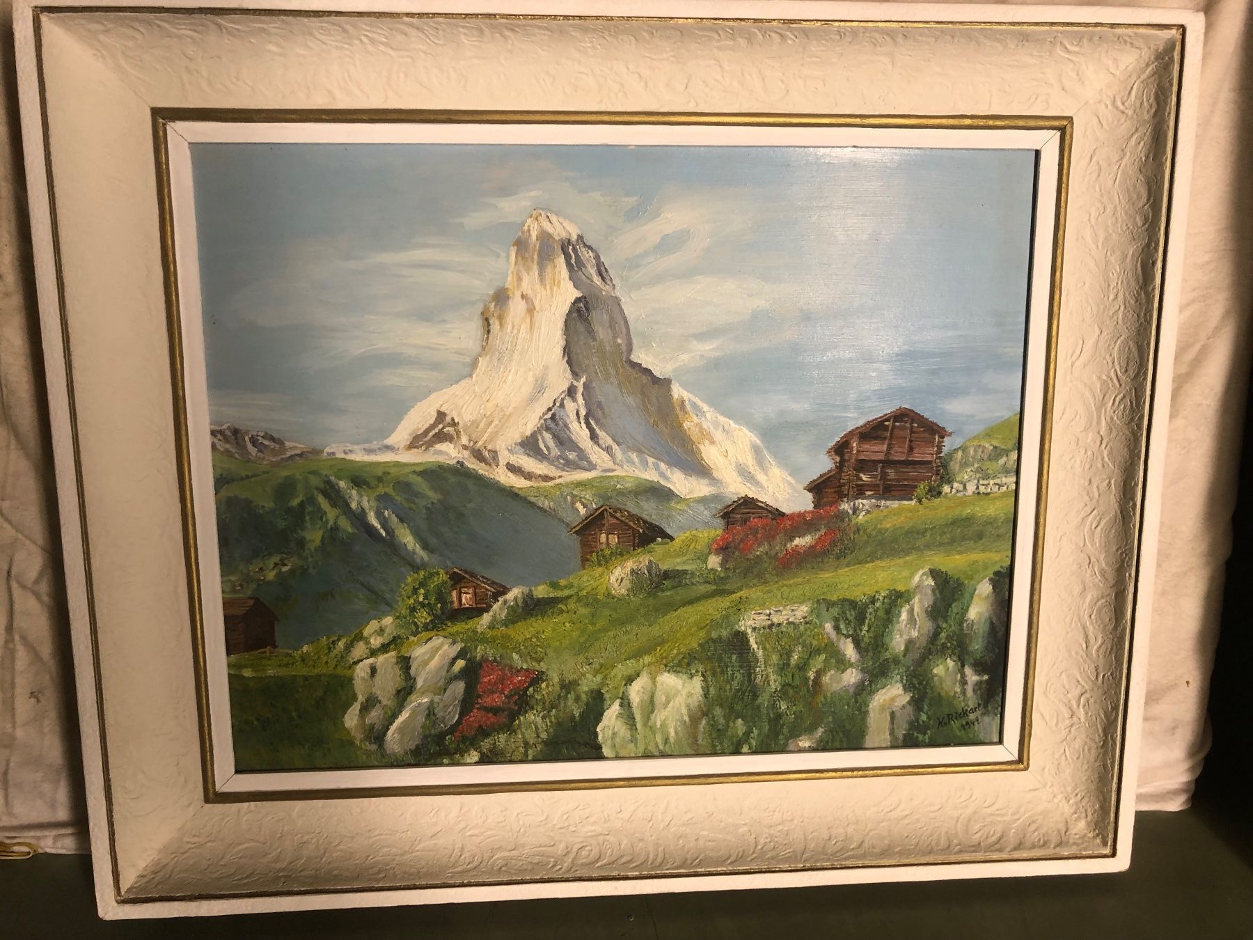 Dipinti: Ölgemälde  Matterhorn – Usato da Belp venduto da Kbasic