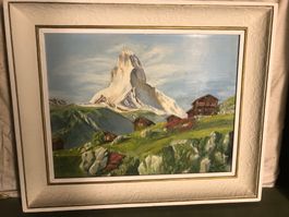 Ölgemälde  Matterhorn