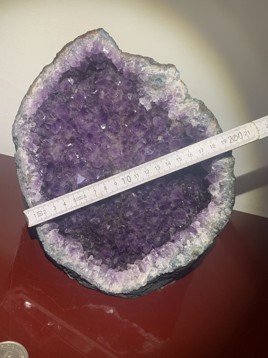 Minerali & Pietre curative: Wunderschöne Amethystdruse, Top Zustand, Winter Deko! – Nuovo (secondo la descrizione) da Würenlos venduto da jam_mv8g 9