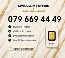 Swisscom Prepaid Premium Nummer