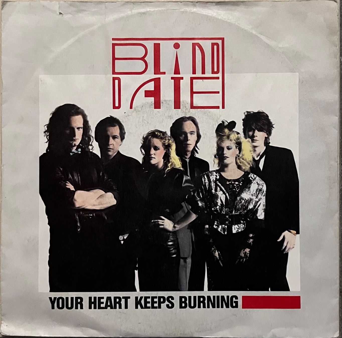 Schallplatten: BLIND DATE - YOUR HEART KEEPS BURNING – Gebraucht aus Bussigny von vinyl-pas-cher