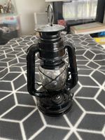 Sturmlaterne/Laterne schwarz Hurricane Original Camping Lamp