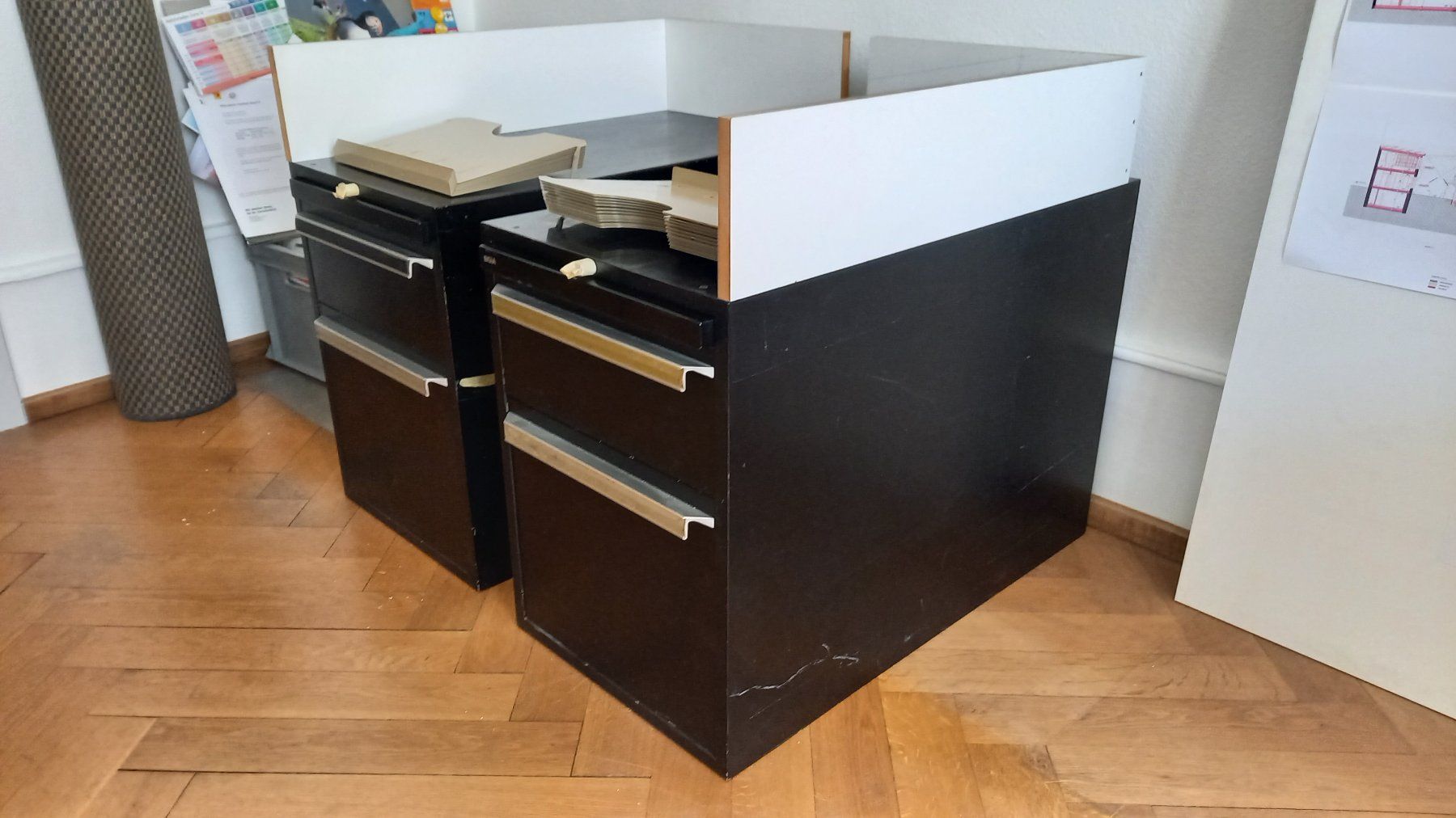 Bigla Cassettiere: 2 Stk. Bigla Metallkorpus schwarz – Usato da Basel venduto da jourbs 4