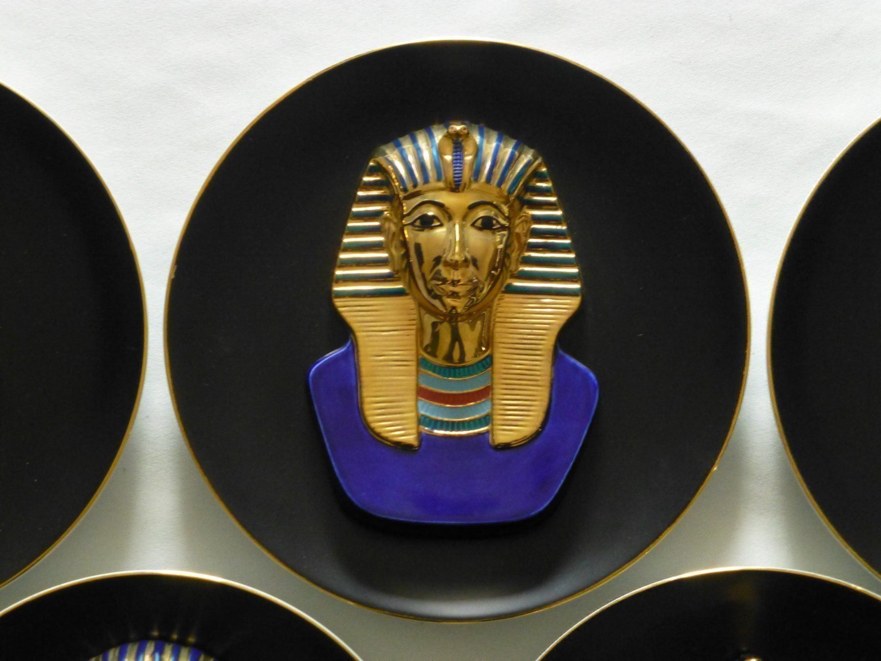 Teller: 5 Sammel / Wand Teller Pharaonen Ägypten – Gebraucht aus Basel von Falconis 5