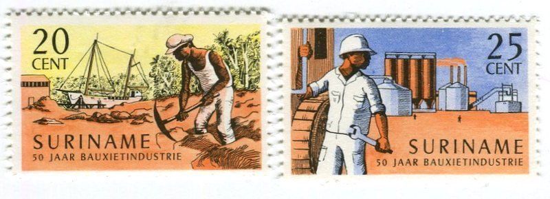 Tous les timbres: Briefmarken "Industrie". Suriname – Neuf avec emballage d'origine à Basel par Butsch5