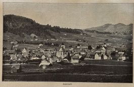 Holzstich um 1900, keine AK - Appenzell