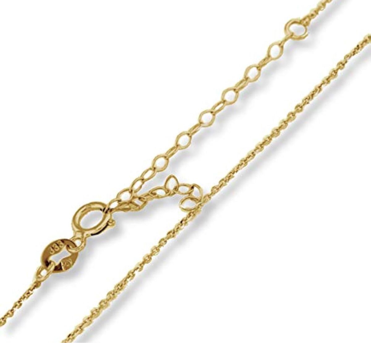 Ketten: Kette und Kreuz aus Echt Gold – Neu und originalverpackt aus Hemmental von Schmuckwelt2 1