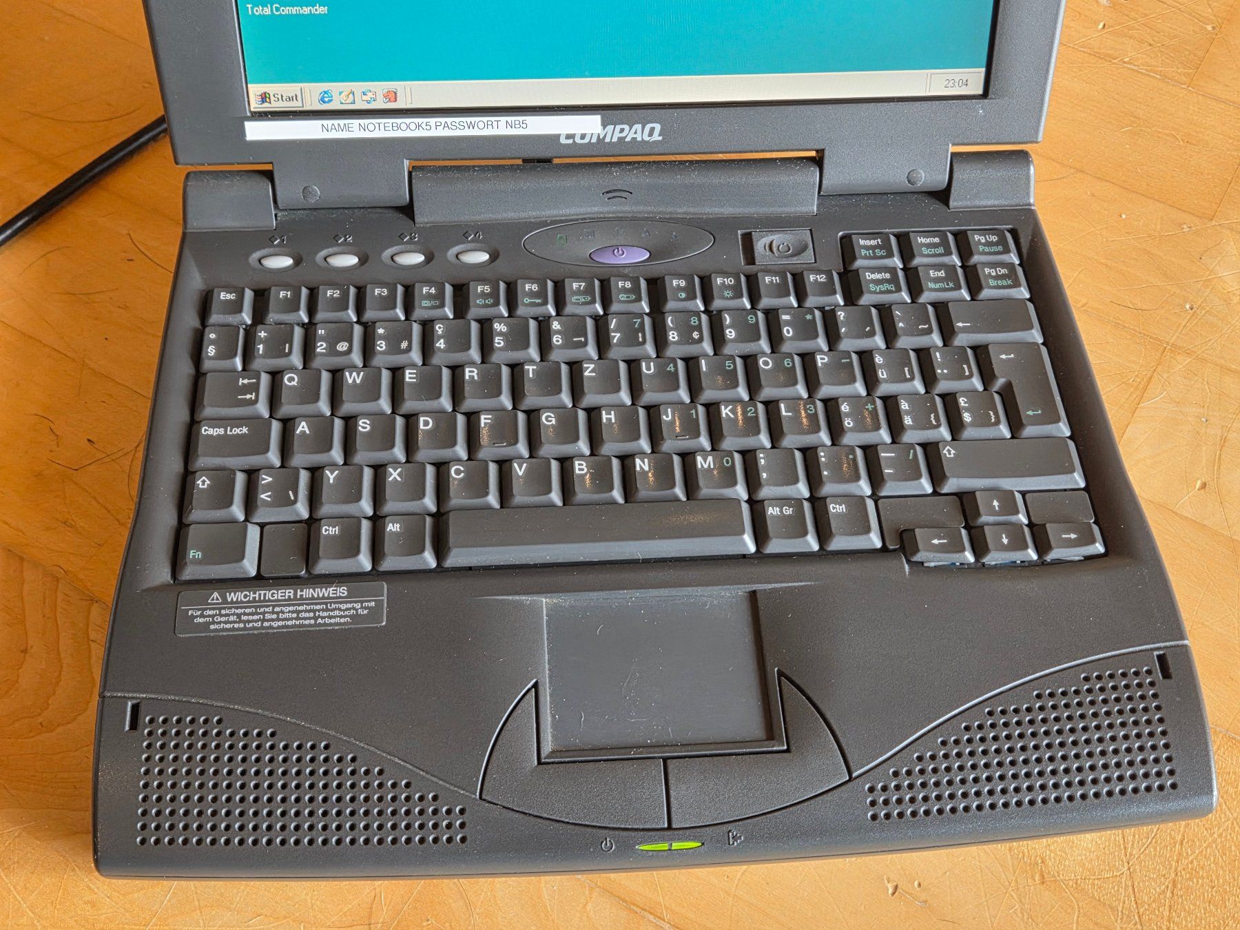 Compaq Notebook: Vintage COMPAQ Notebook ARMADA 1500DT – Usato da Moosseedorf venduto da Ischa 3
