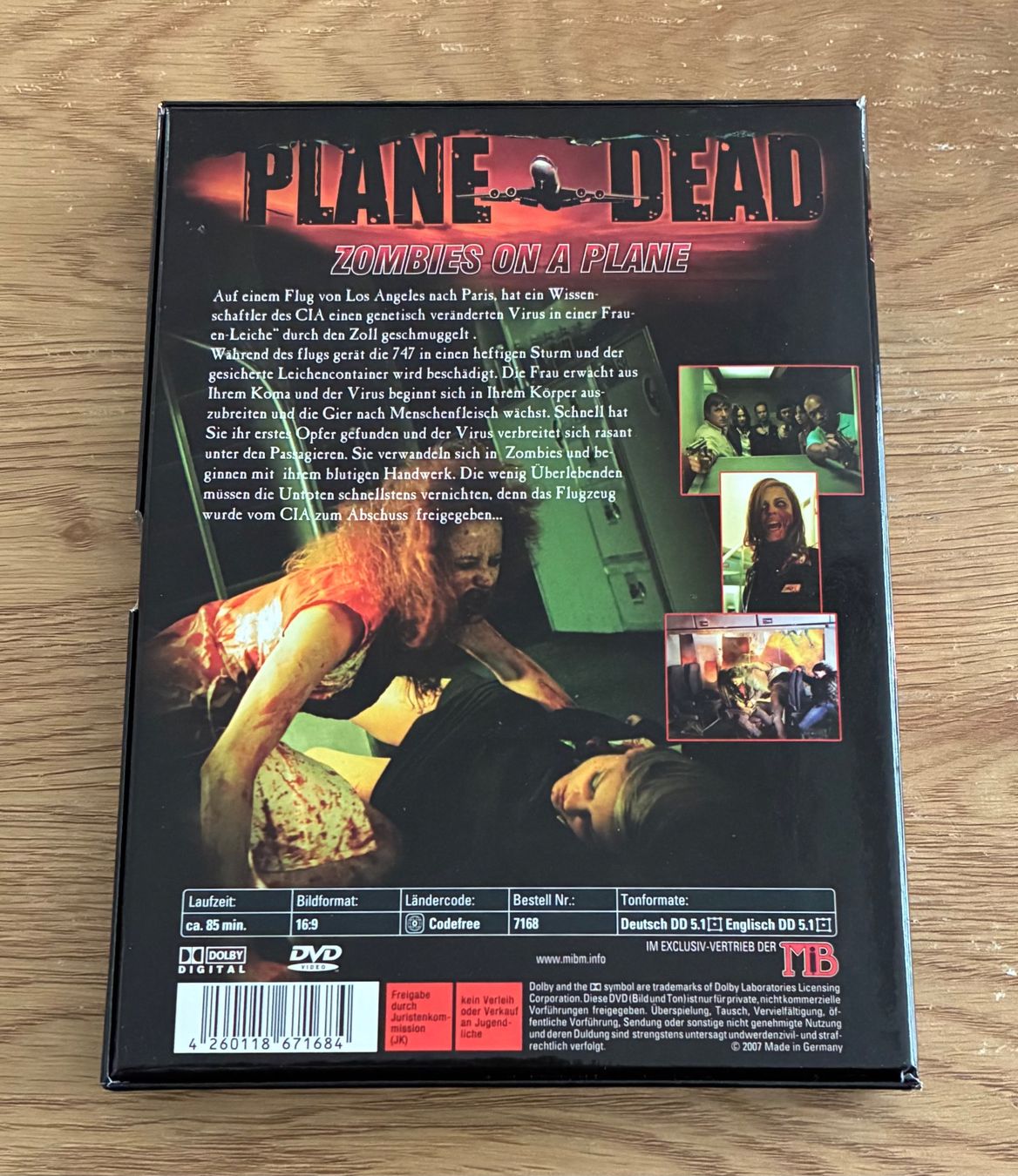 Tutti i DVDs: Plane Dead: Zombies on a Plane / DVD Hartbox – Usato da Bern venduto da RageMM87 1