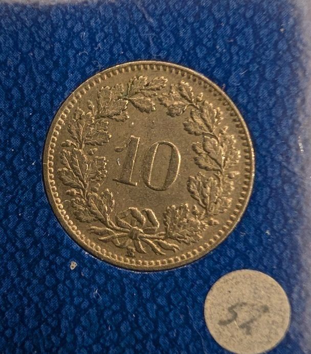 Tutti le monete: 10 Rappen 1952 – Usato da Arch venduto da coinsandmore 1