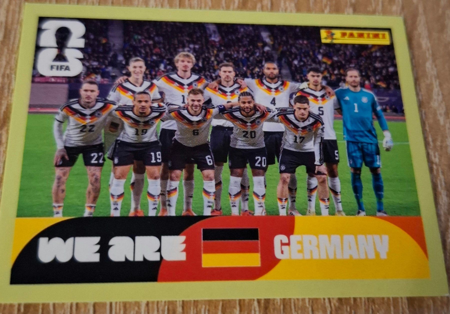 Panini Sammelbilder & Trading cards: WM 2026 Paninibild Nr. GER13.. – Neu (gemäss Beschreibung) aus Rotkreuz von keerthdi 2