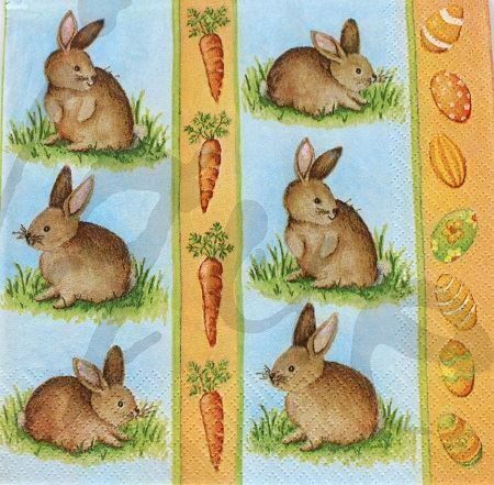 Tovaglioli: Serviette häschen (o40) 2Stk. – Nuovo (secondo la descrizione) da Schlatt TG venduto da kreativ-atelier