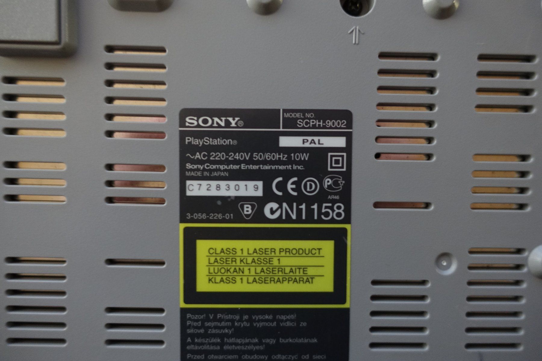 Sony Console: Playstation 1 SCPH-9002 - Regionfree – Usato da Steinach venduto da Gamecet 3