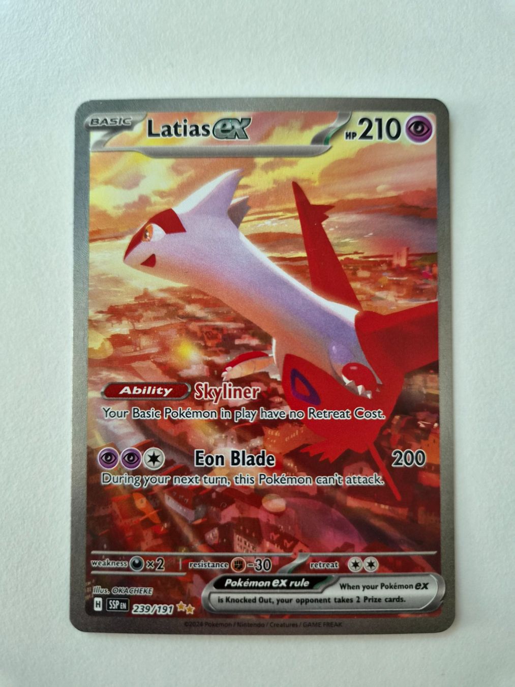 Cartoline: Latias EX 239/191 – Usato da Goldach venduto da Napoleon_1992 1
