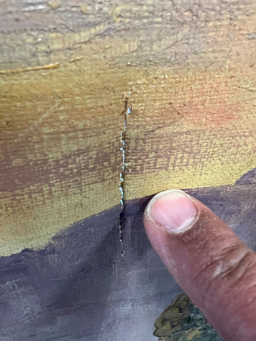Gemälde: GRANDE HUILE SUR TOILE SIGNÉE – Gebraucht aus Genève von Qanil77 3