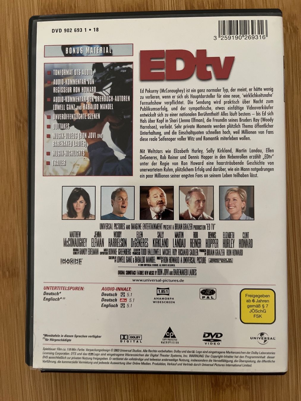 Tutti i DVDs: EDtv (2003) DVD 📀 – Nuovo (secondo la descrizione) da Sierre venduto da black.box 1