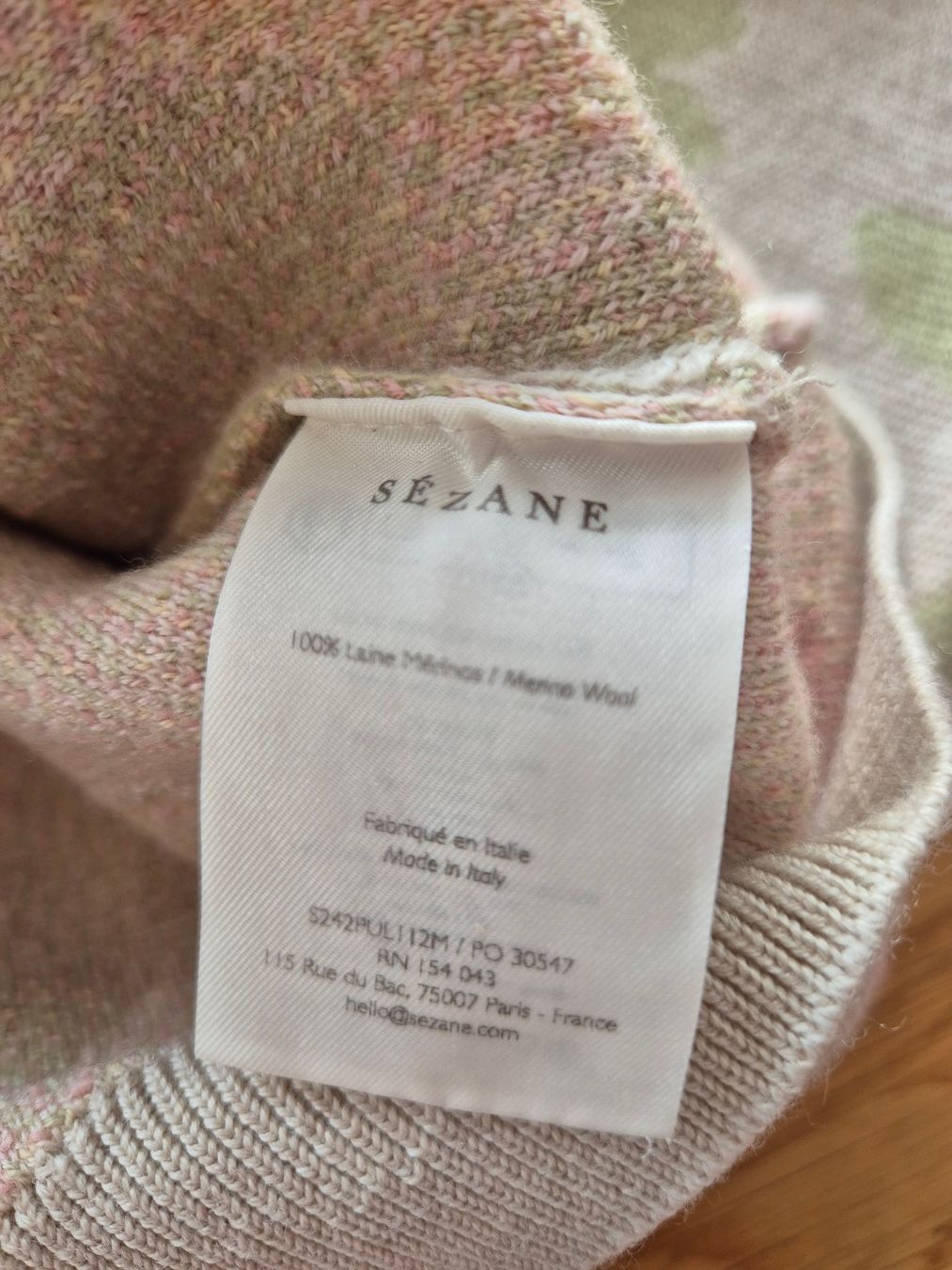 Sezane Maglioni & Felpe: Pull 100% mérinos Sezane XS – Usato da Neuchâtel venduto da pat_c8yz 2