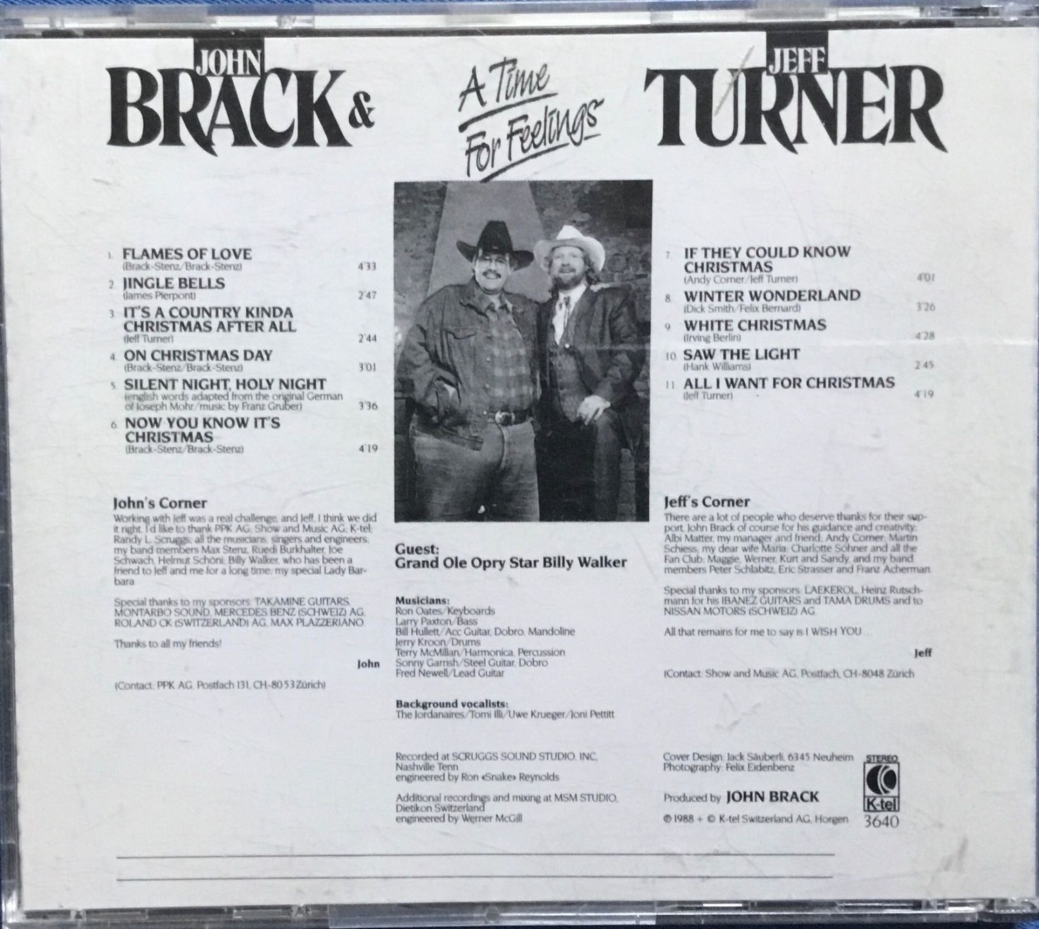 CDs: (CD) John Brack / Jeff Turner „a Time..“ – Gebraucht aus Serneus von kowalsky1 1