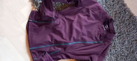 Asics Softshelljacke bordaux