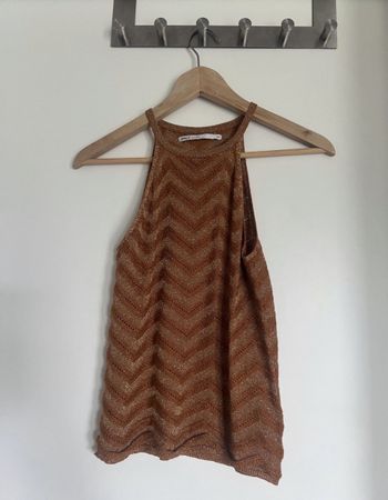BRAUNES ONLY TANKTOP GRÖSSE S