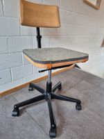 Bürostuhl Holz mit Sitzfilz