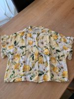 Musselinbluse mit Zitronenmuster