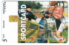 Taxcard Chip-1445 Sportcard Radquer ungebraucht 580 Ex