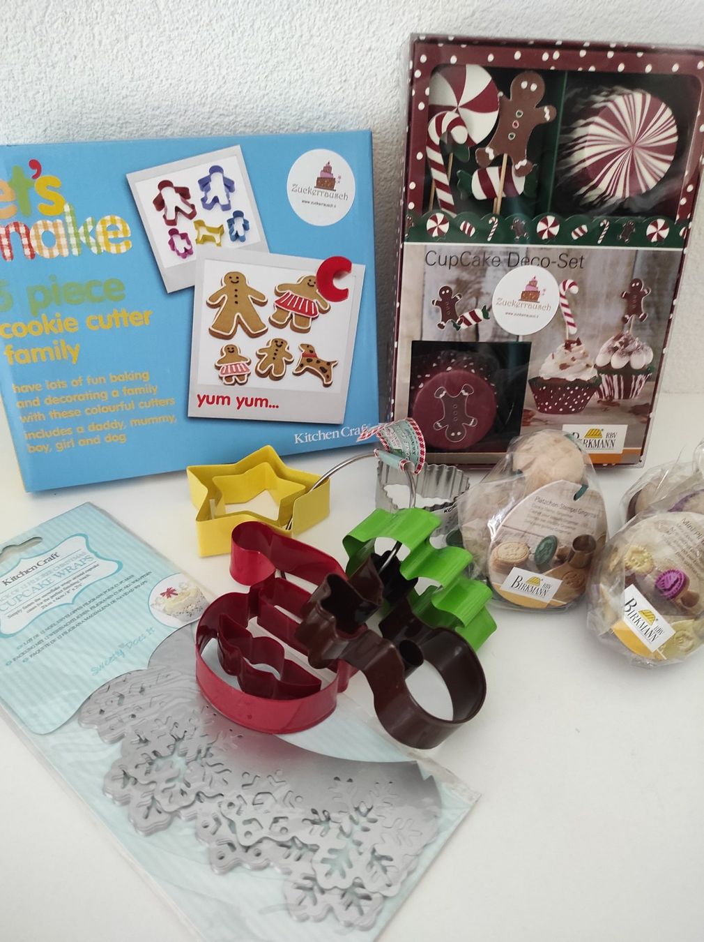 Teglie da forno: Weihnachten Cupcake Back Set Nr.30 – Nuovo e nell'imballaggio originale da Triesen venduto da XSally 1
