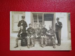Photo AK Originell Pfeiffenklub in Schiers Musiker Schmid