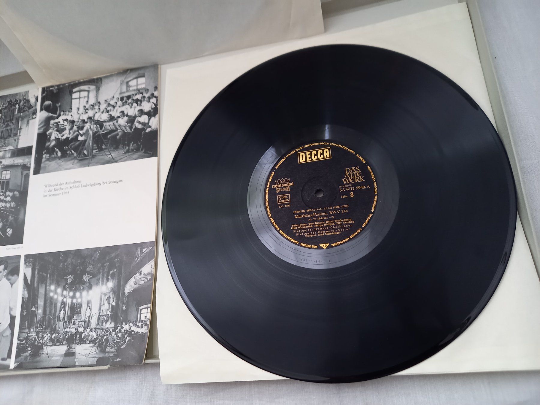 Dischi in vinile: LP-Sammlung "MATTHÄUS-PASSION" – Nuovo (secondo la descrizione) da Binningen venduto da mar_2jlr 5