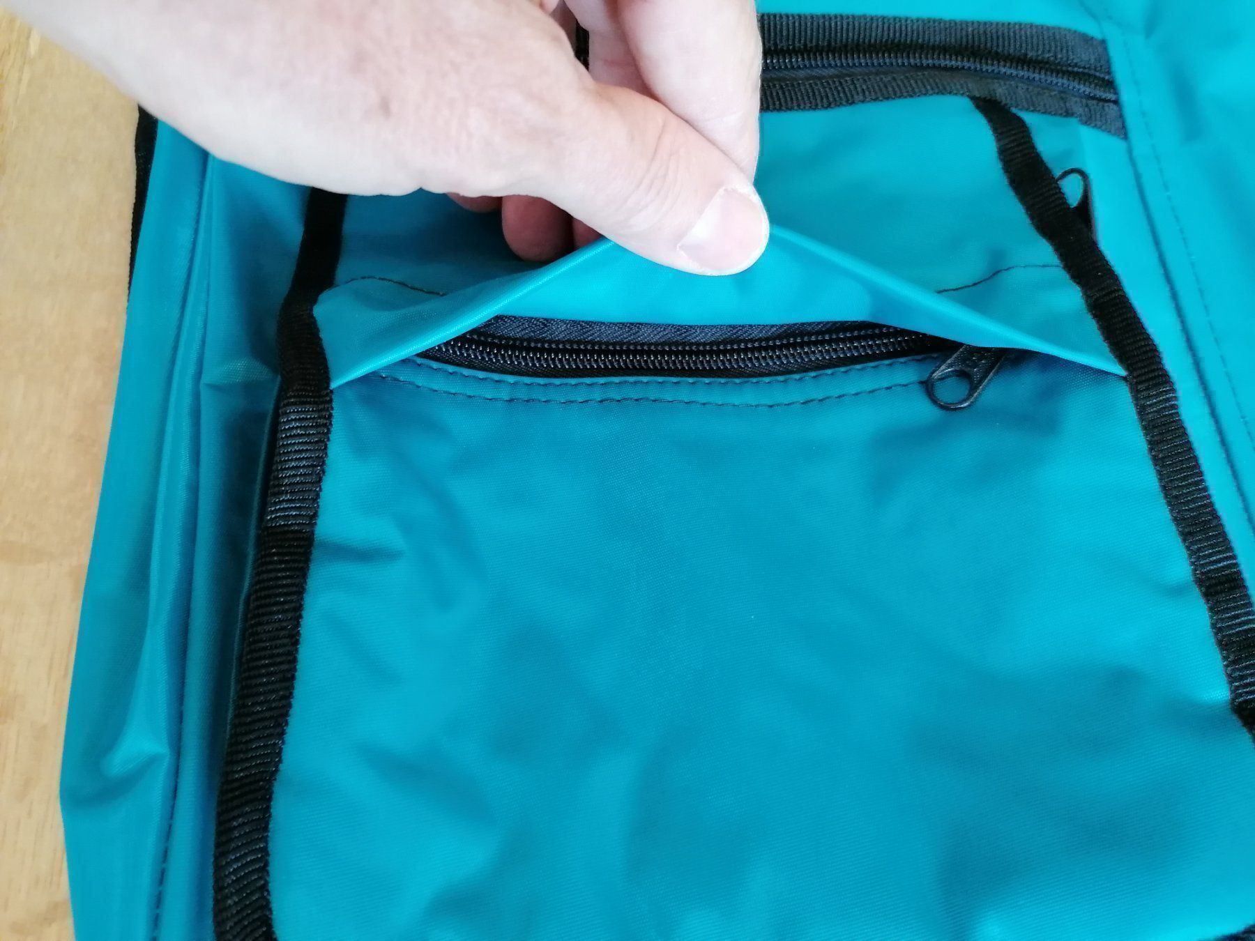 Taschen: Schultertasche sehr robust in Türkis – Neu (gemäss Beschreibung) aus Muri AG von goodmood17 4