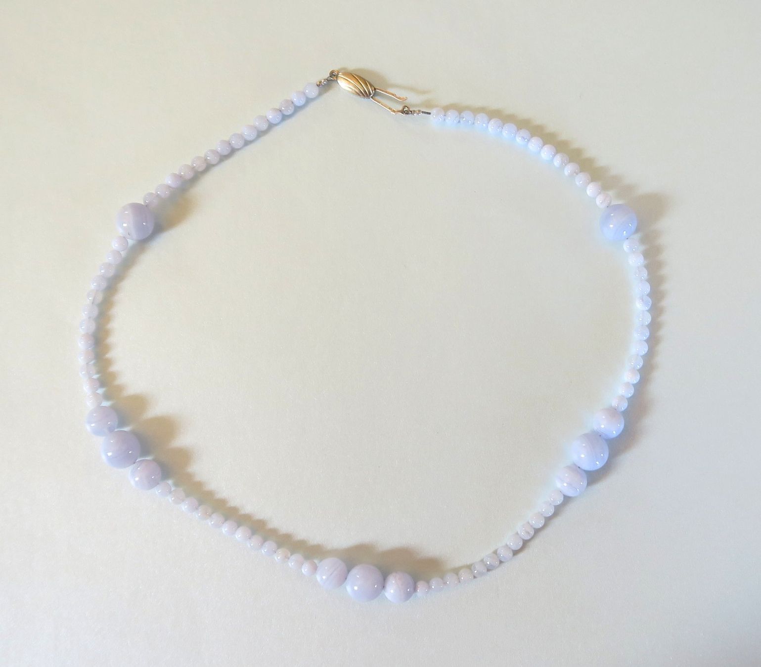 Catenine: Chalcedon Perlenkette – Usato da Brittnau venduto da marlenestone 3