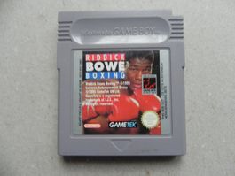 Nintendo Gameboy Game Boy Spiel Play Riddick Bowe Boxing