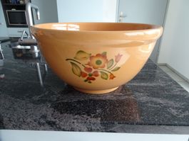 Rössler? Grosse Schüssel Braun gemarkt mit 8  Vintage