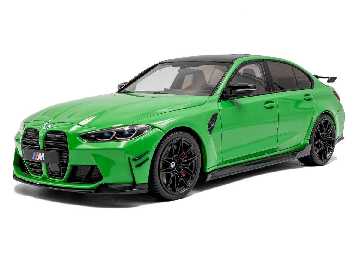 BMW Modellini d'auto: BMW M3 G80 PERFORMANCE PACKAGE 2024 1:18 – Nuovo e nell'imballaggio originale da Erlenbach im Simmental venduto da Model_box 6