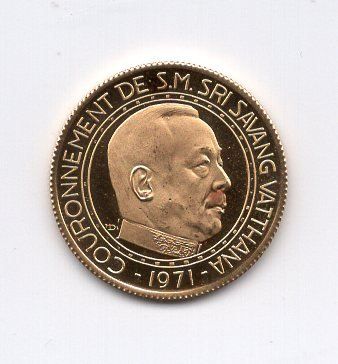 Tutti le monete: (2108) Laos 1971, 4000 KIP, Gold – Usato da Rüthi (Rheintal) venduto da erdnuessli1