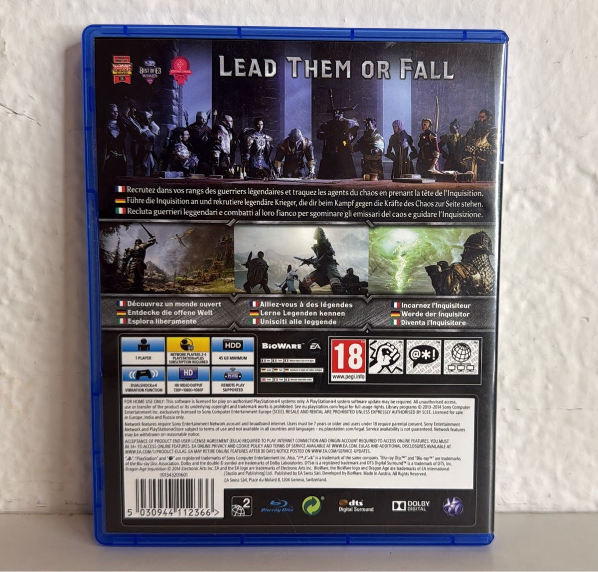 Sony Spiele: Dragon Age Inquisition PS4/PS5 Game – Gebraucht aus Ehrendingen von bubulence 1
