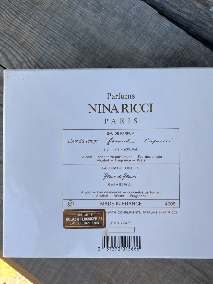Nina Ricci Profumi & Eau de Toilette: Nina Ricci parfum – Nuovo (secondo la descrizione) da Euseigne venduto da so.ART 6