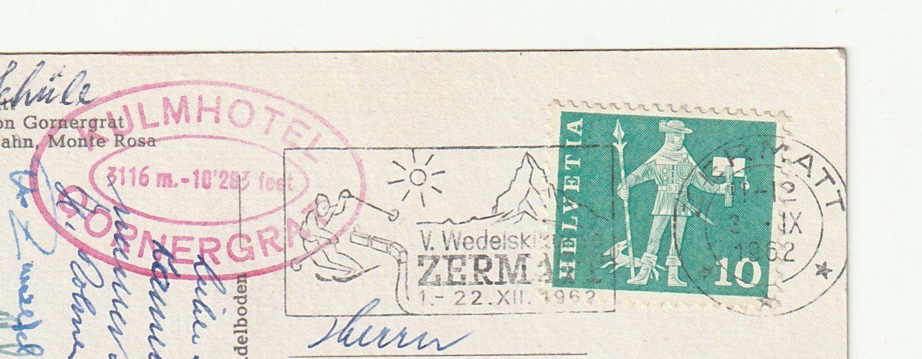 Cartoline postali: Ansichtskarte Finstersee Zug 1965 – Usato da St. Gallen venduto da Ricardo_Deals 2