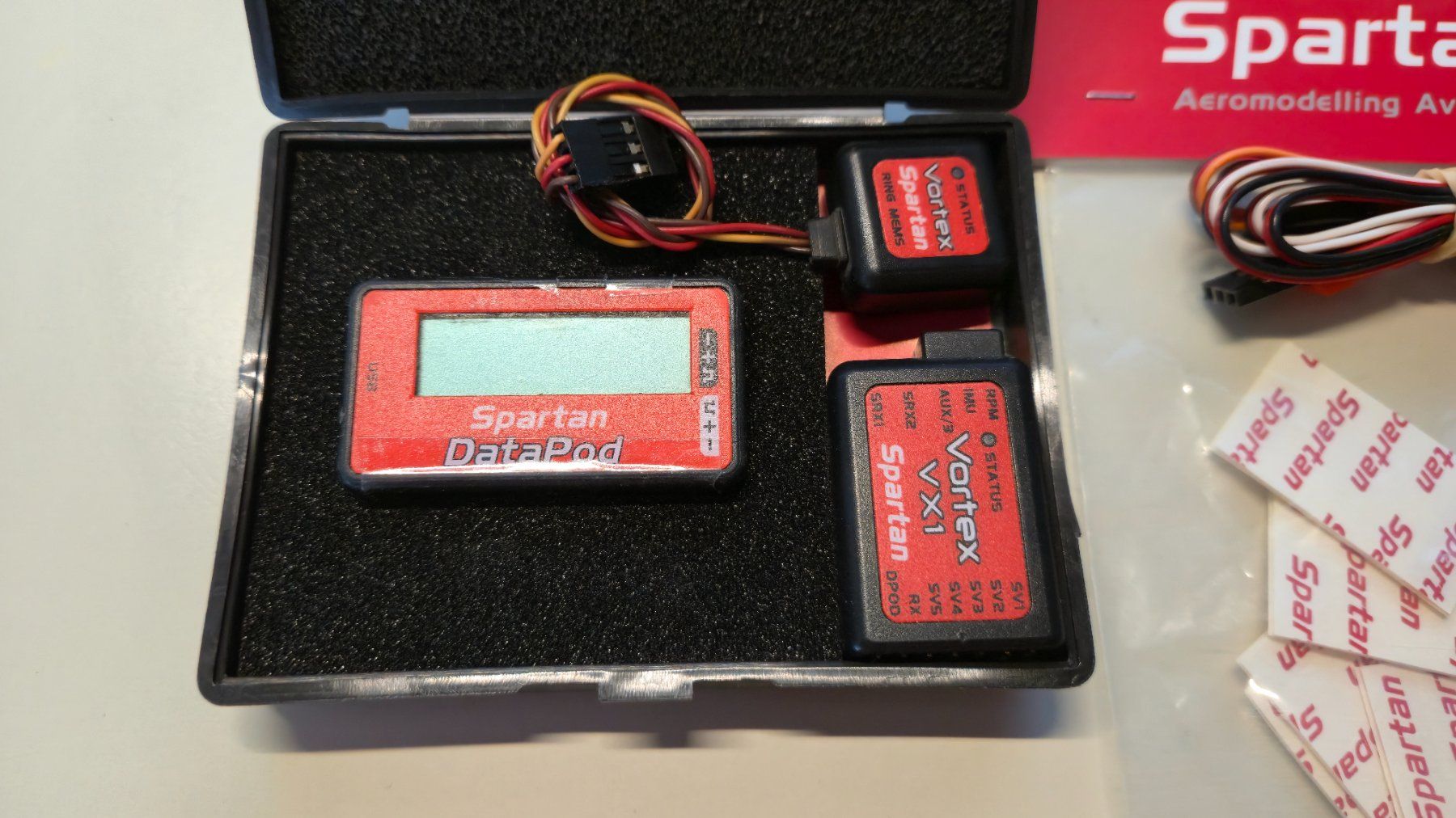 RC Kits de montage: Spartan Vortex VX1 Flybarless-System mit DataPod – D'occasion à Däniken SO par Tacari