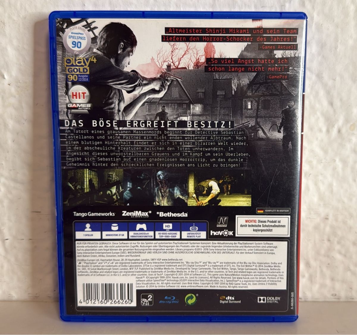 Sony Giochi: PS4/PS5 Game - The Evil Within Uncut Version – Usato da Ehrendingen venduto da bubulence 1