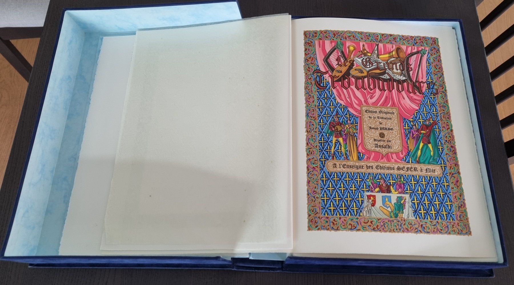 Libri: Les Grands Troubadours - Edition de Luxe Sefer – Usato da St-Aubin-Sauges venduto da naxal 3
