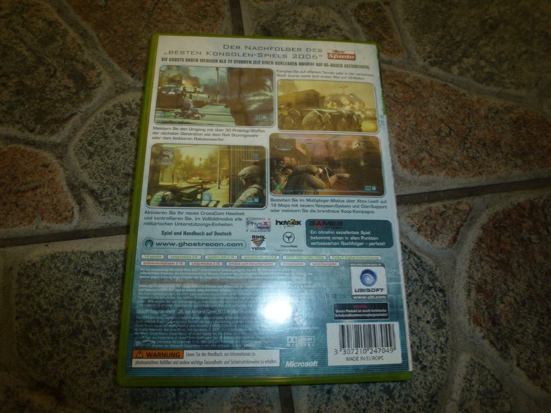 Giochi: Ghost Recon Advanced Warfighter 2 – Usato da Olten venduto da Disc-Ausverkauf 2